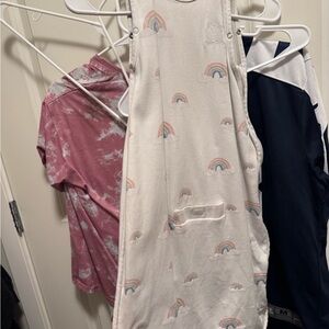 Woolino sleep sack Rainbow Print